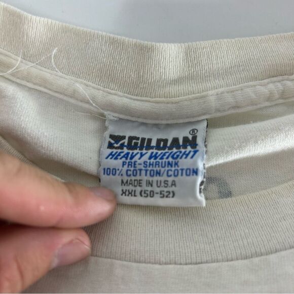 Vintage Alice In Chains Shirt Men's XXL White 90s‎ 1995 Rock And Roll HOF Musuem - Picture 8 of 11